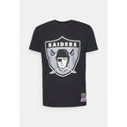 Mitchell &amp; Ness NFL Oakland Raiders Team Logo Tee BMTRINTL1270-ORABLCK Clothing/Lifestyle/T-shirts/Mitchell & Ness Your Sports Performance