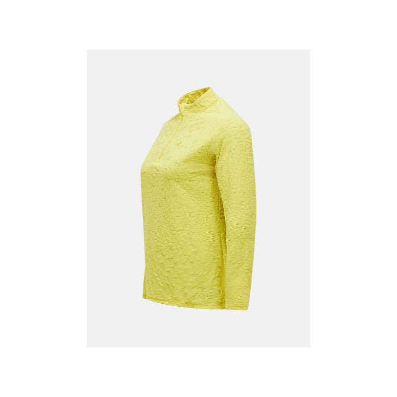 Women's PEAK PERFORMANCE W Discover Midlayer Sweatshirt Yellow