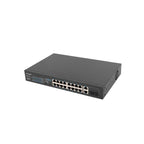 LANBERG SWITCH RACK 19" 16X 100MB POE+/2X COMBO GIGABIT 250W UNMANAGED RSFE-16P-2C-250 Komunikacja i łączność/Switch-e Your Sports Performance