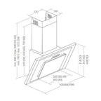 Chimney hood AKPO WK-4 NERO ECO 60 WHITE (162 m3/h; 600mm; white) AGD - Produkty/Okapy kuchenne Your Sports Performance