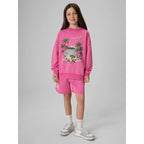 Girls' loose sweatshirt without hood 4F 4FJRSS26TSWSF2970-54S
