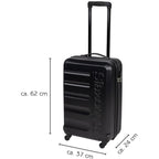 SET OF 3 SUITCASE 18/22/26 INCHES BLACK SLAZENGER Accessories Your Sports Performance