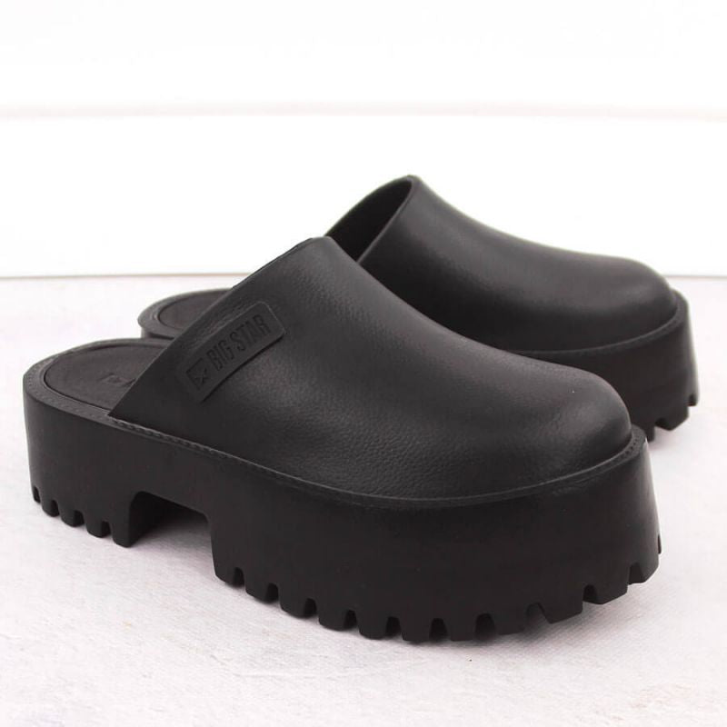 Clogs with a massive sole Big Star W NN274014 INT2083A Footwear/Lifestyle/Brinkenstock/Klapki/chodaki Your Sports Performance