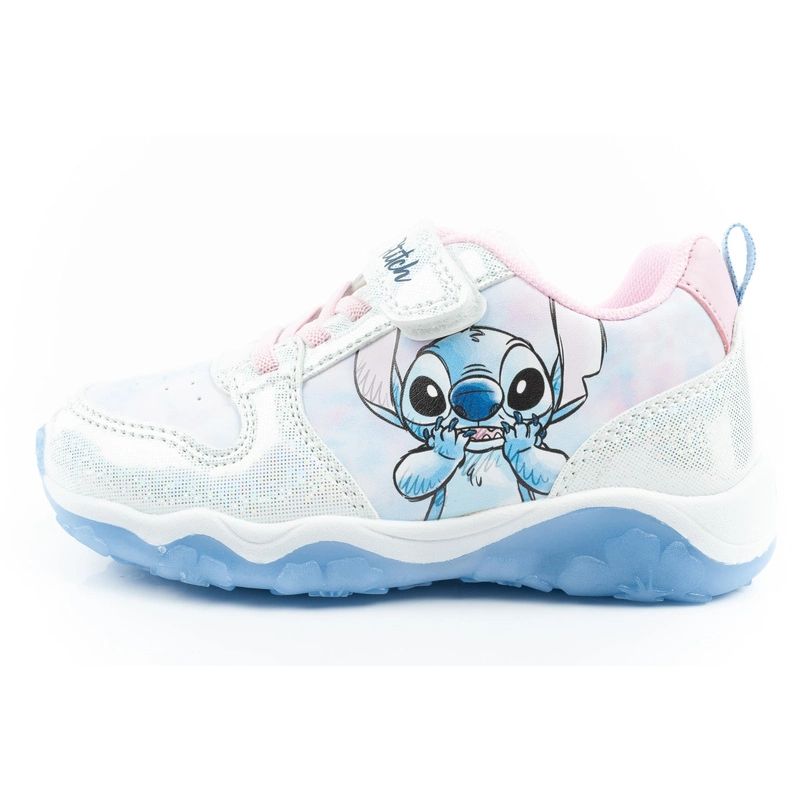 Leomil children's sports shoes sneakers Stitch light with velcro LED blue Leomil