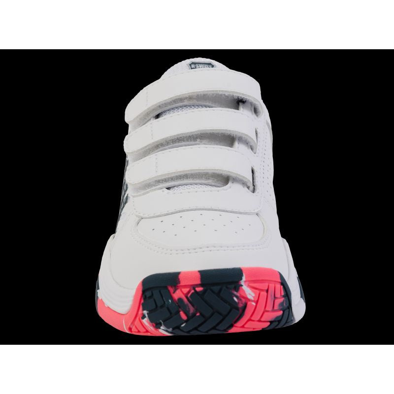 K-swiss sneakers COURTEXPRESS2STRAP WHITE/STARGAZER/NEON BLAZE-M (54495-129-M) K- Swiss
