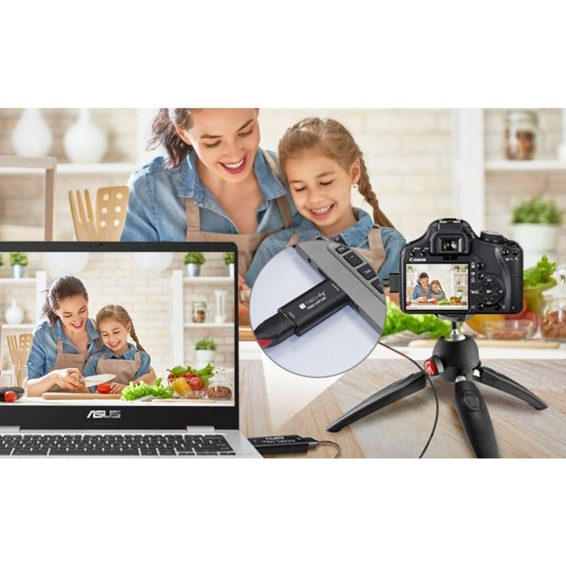TECHLY GRABBER HDMI HDMI CAPTURE CARD 108 Kable i adaptery/Adaptery, przejściówki Your Sports Performance