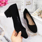 Sergio Leone W SK354C suede block pumps, black Footwear/Lifestyle/Sergio Leone Your Sports Performance
