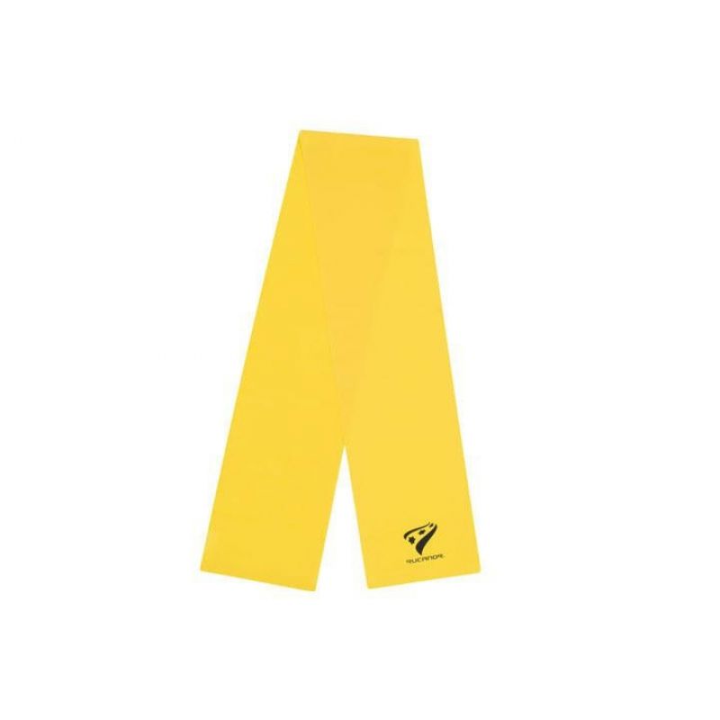 Rubber for aerobics Rucanor 120x15x0.45 Medium 2 pieces yellow Accessories/Training equipment Your Sports Performance