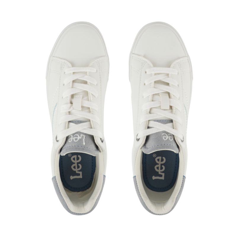 Lee Maddy Women's Shoes White and Gray 50261007 09N
