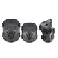 Protectors set Nils Extreme BLACK size M H110 Accessories/Protectors and knee pads Your Sports Performance