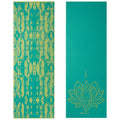 Double-sided Yoga Mat GAIAM Turquoise Lotus 6 MM 62344 Accessories/Training equipment Your Sports Performance