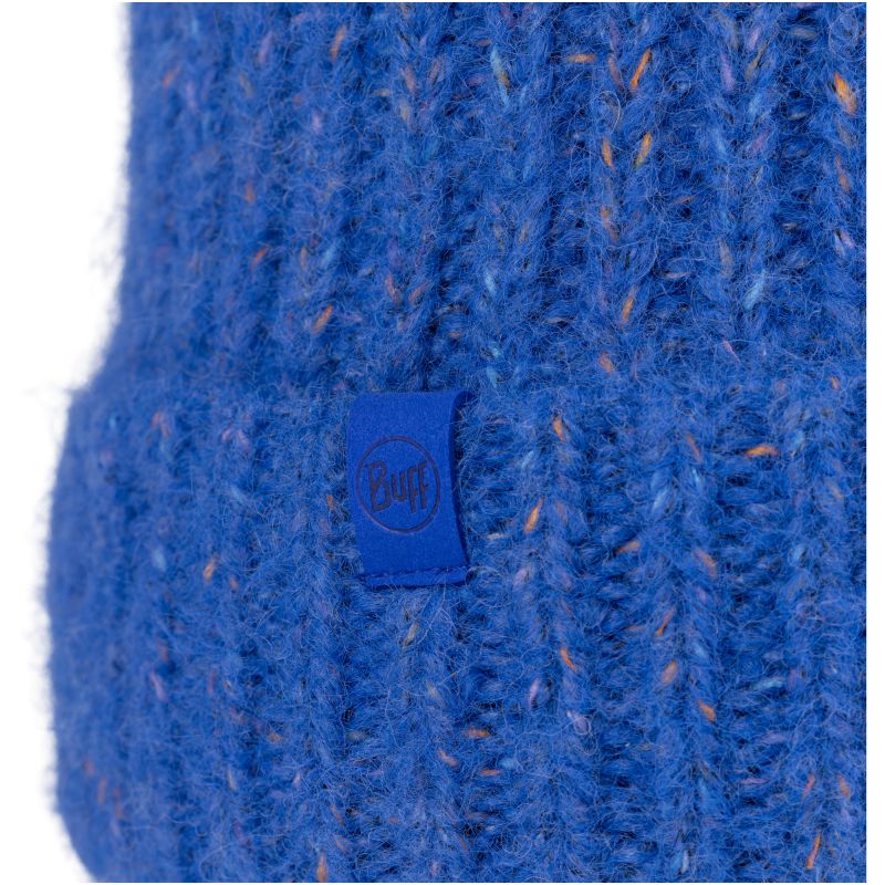 BUFF KNITTED & FLEECE BAND BEANIE EYLA ROYAL BLUE