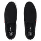 Men's slip-on sneakers, black, Filippo MTN7792 Filippo