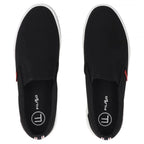 Men's slip-on sneakers, black, Filippo MTN7792 Filippo