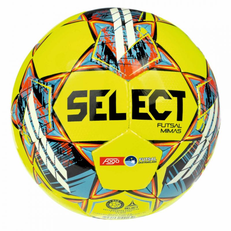 SELECT Futsal Mimas FOGO Ekstraklasa FIFA Basic indoor ball yellow Accessories/Balls/Football/Futsal Select