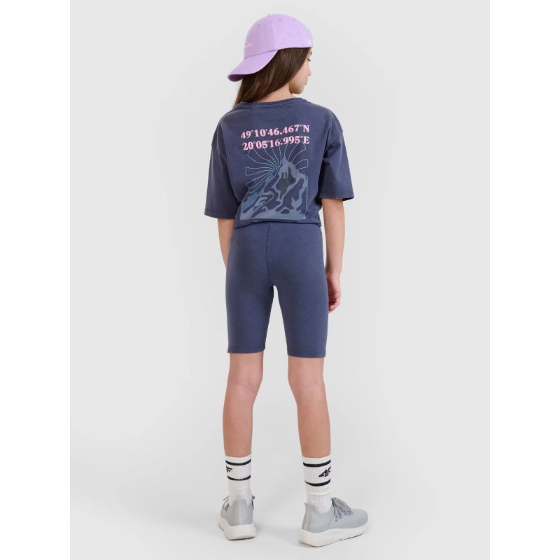 Girls' cycling leggings 4F 4FJWSS25TSTIF001-22S *Kategoria tymczasowa Your Sports Performance