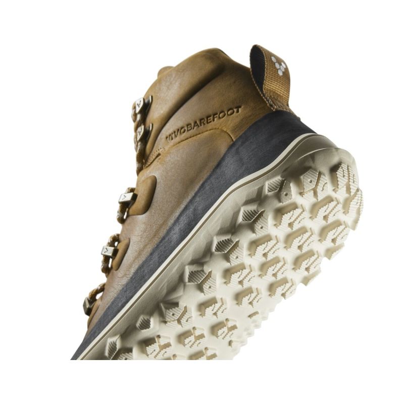 Vivobarefoot Tracker Leather AT Hiking Shoes - Tan Footwear Your Sports Performance