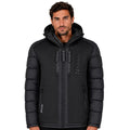 Men’s jacket Geographical Norway BEACHWOOD NO CONSTRAST BLACK-BLACK DB MEN 068 (WZ7433H/GN-BLACK / BLACK)
