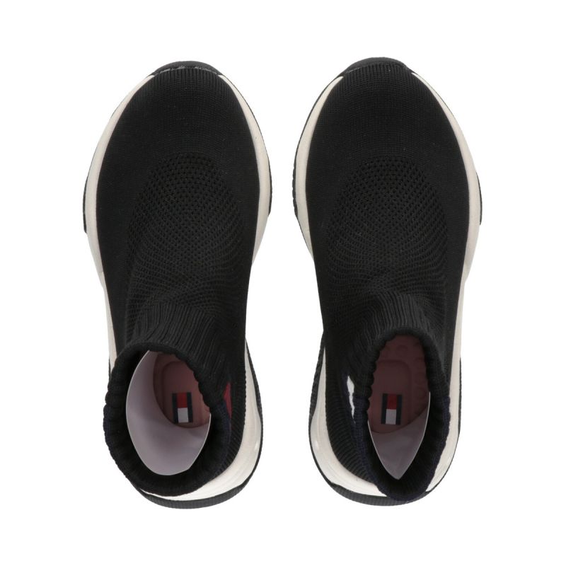Tommy Hilfiger Sock Sneaker Black W shoes T3A9-33007-0702999-999 Footwear/Lifestyle/Tommy Hilfiger Tommy Hilfiger