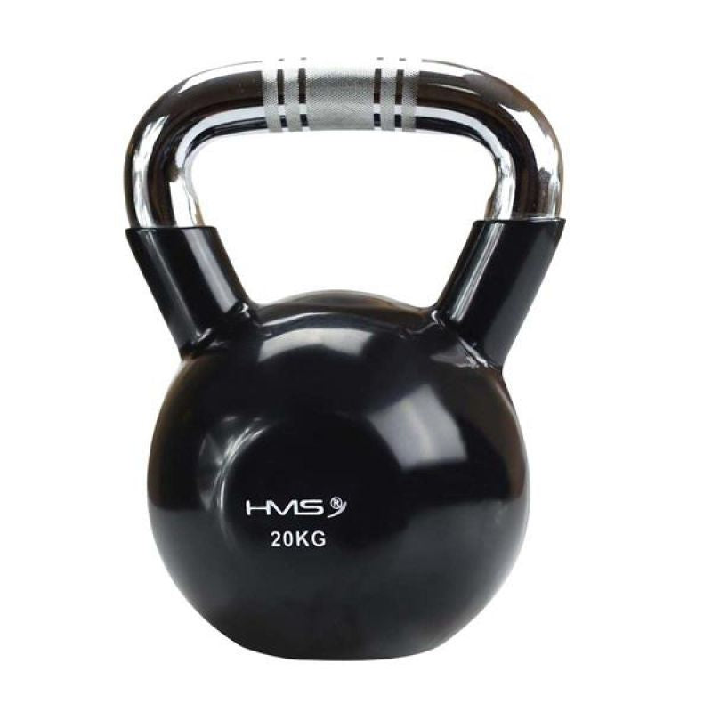 Kettlebell HMS KTC20 BLACK cast iron knurled handle Accessories/Training equipment Your Sports Performance