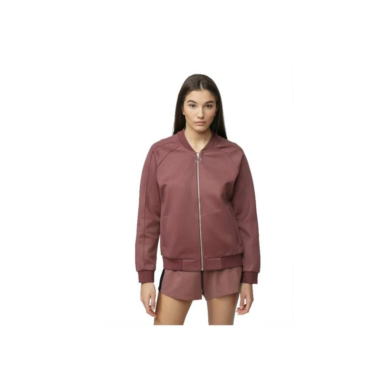 4F Women's Sweatshirt Zip W H4L21-BLD021 60S Clothing/Outdoor 4F