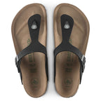 Birkenstock Gizeh Birko-Flor Women's Narrow Black Flip-Flops for Narrow Feet Vegan Black (1020487) Footwear/Lifestyle/Brinkenstock/Japonki Birkenstock