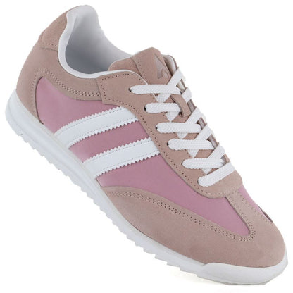 Women's pink leather sneakers McArthur MA258W McArthur