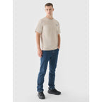 Men's oversized printed T-shirt 4F 4FRSS24TTSHM2535-83S *Kategoria tymczasowa Your Sports Performance