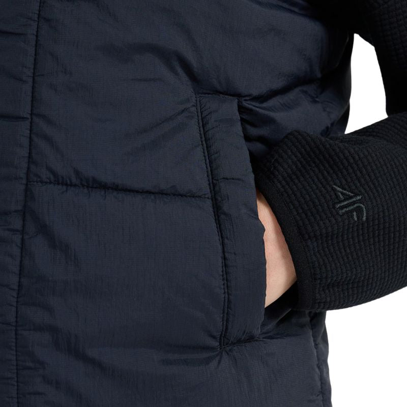 Women's vest 4F F299 deep black 4FWAW25TVJAF299 20S In preparation Your Sports Performance