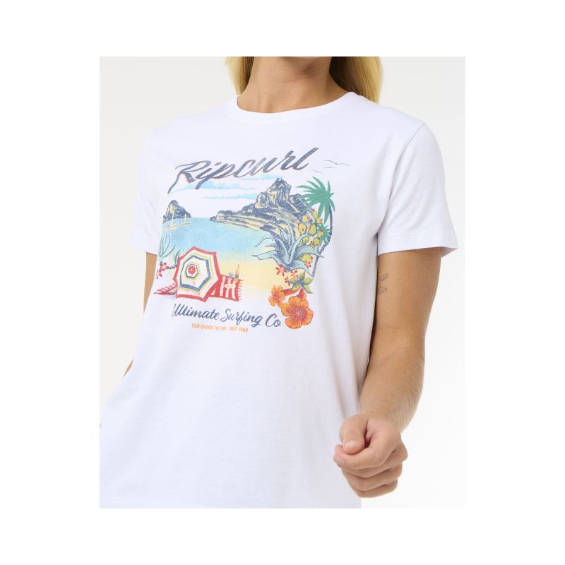 RIP CURL Crystal Standard Tee White