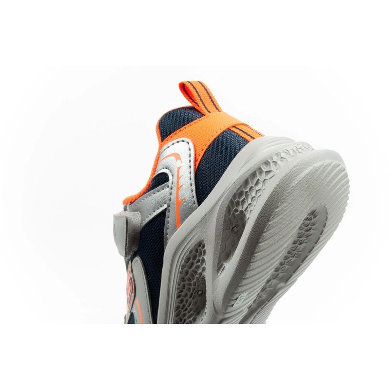 Skechers Glow Strider LED Children's Sports Shoes for Boys Silver Skechers