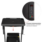 HMS LOOP12 MULTI Electric Treadmill with Desk 1-12 km/h, Gray In preparation Your Sports Performance