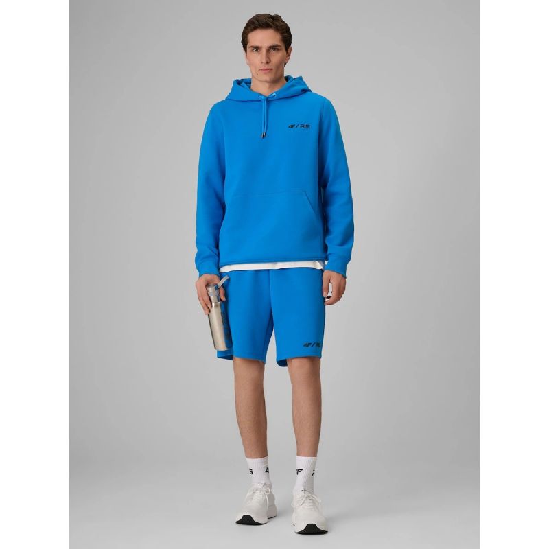 Men's regular hooded sweatshirt 4F | Robert Lewandowski RL9KSS26TSWSM2954-33S