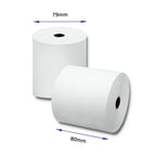 QOLTEC THERMAL ROLL 80X80 | 55G/M2 | 10PCS | BPA FREE Artykuły papiernicze/Rolki kasowe Your Sports Performance