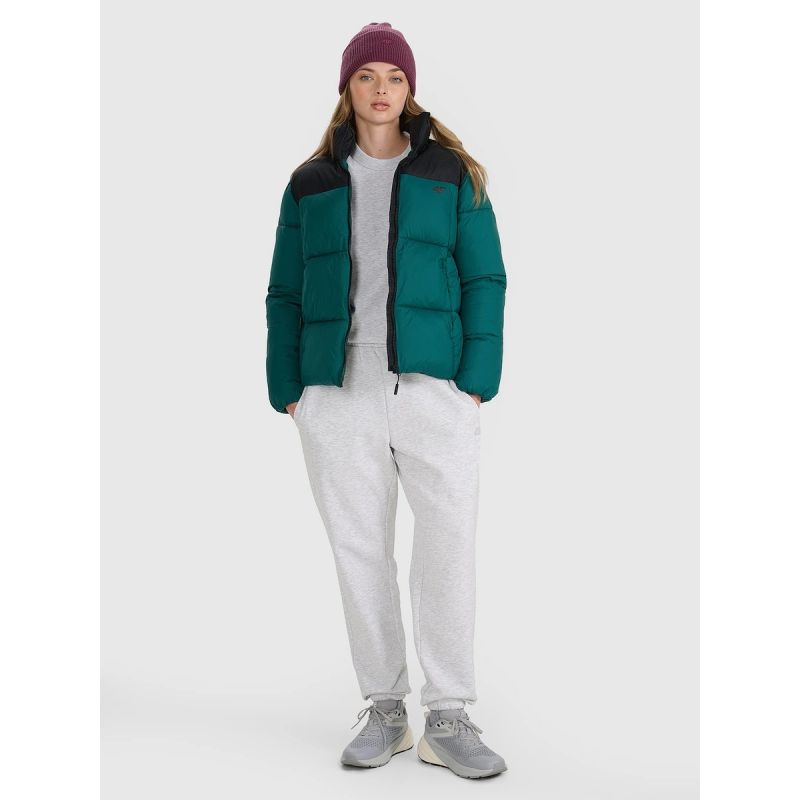 Women’s Puffer Jacket with Synthetic Down Filling 4F 4FWAW25TDJAF581-41S