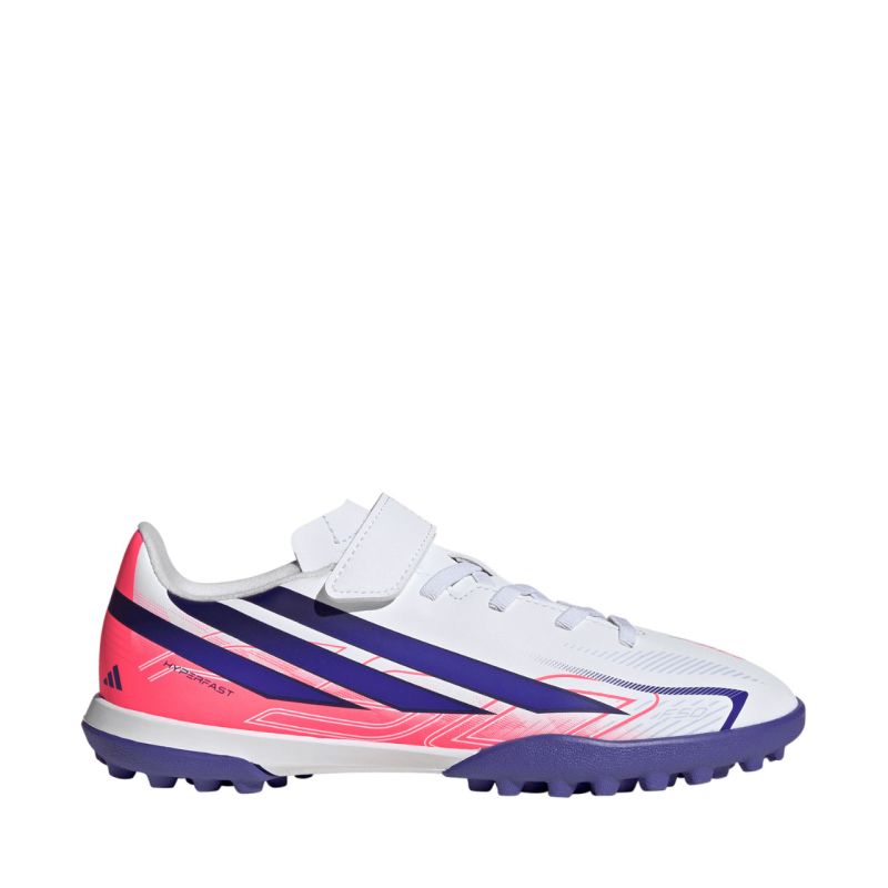 adidas F50 Hyperfast Club Hook and Loop TF JKK1337 Kids' Soccer Shoes