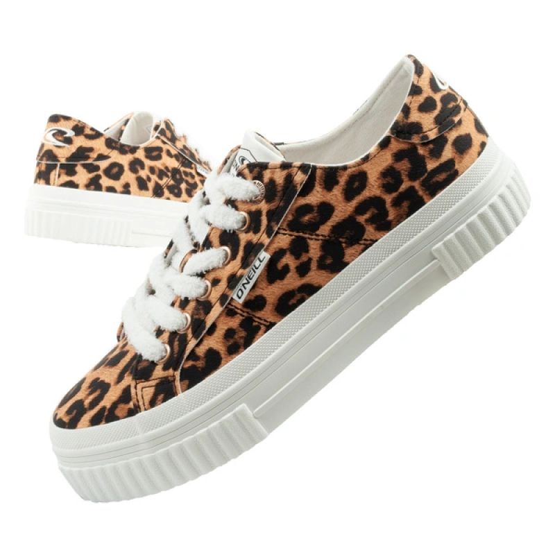 O'neill women's sports shoes Spinna C sneakers leopard fashionable comfortable ONeill
