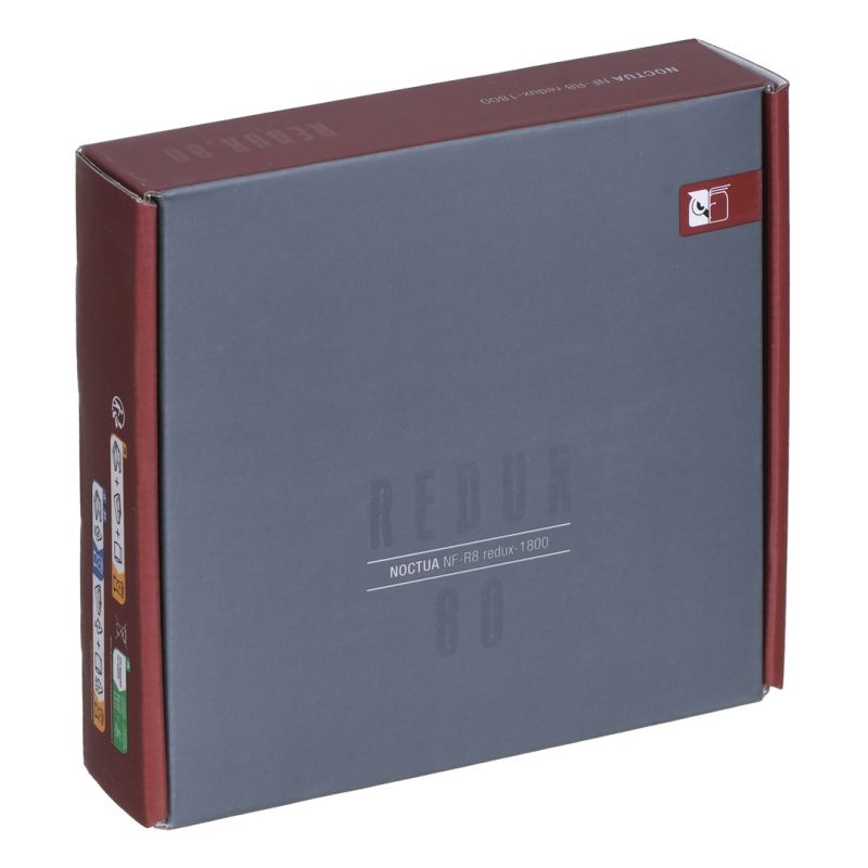NOCTUA redux 80mm fan 17.1 dBA / 1800 RPM Chłodzenie/Chłodzenie - wentylatory Your Sports Performance