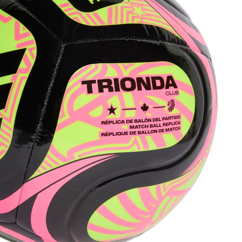 adidas World Cup 26 Trionda Club Football Black, Pink, and Green JD8053 Accessories/Balls/Football/Champions League 2025 Adidas