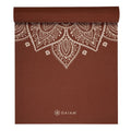Gaiam Intense Rust Sundial Flower Yoga Mat 5mm 65733 Accessories/Training equipment Your Sports Performance