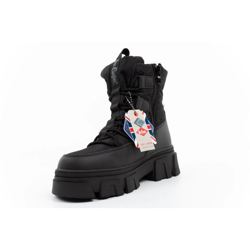 Lee Cooper Women’s Black Insulated Winter Boots with Zip