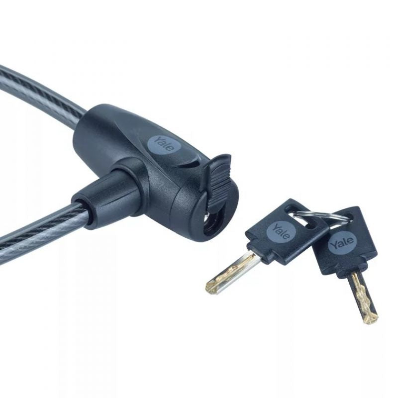 Yale Essential Security Keyed Cable Lock 10mm In preparation Your Sports Performance