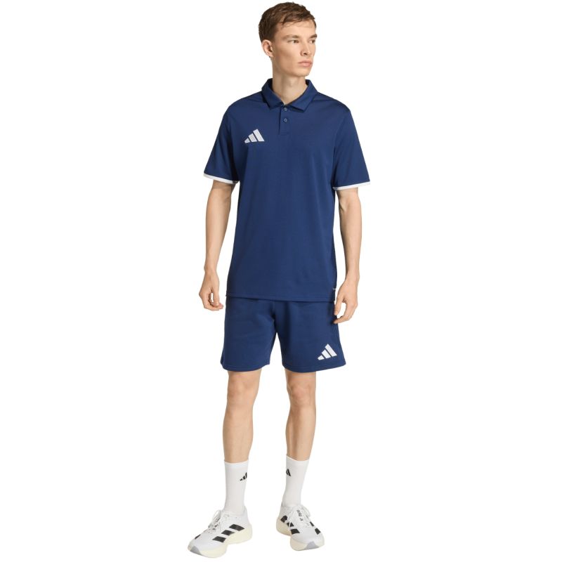 Men's adidas Entrada 26 Polo T-shirt navy blue JZ6663 adidas