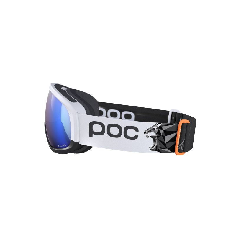 POC Fovea Mid Race Marco Odermatt Ed. Ski Goggles White Cat.2 + Cat.1 Import z PMSport Your Sports Performance