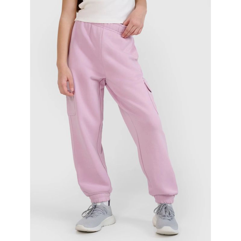 Girls' jogger sweatpants 4F 4FJWSS25TTROF1135-52S *Kategoria tymczasowa Your Sports Performance