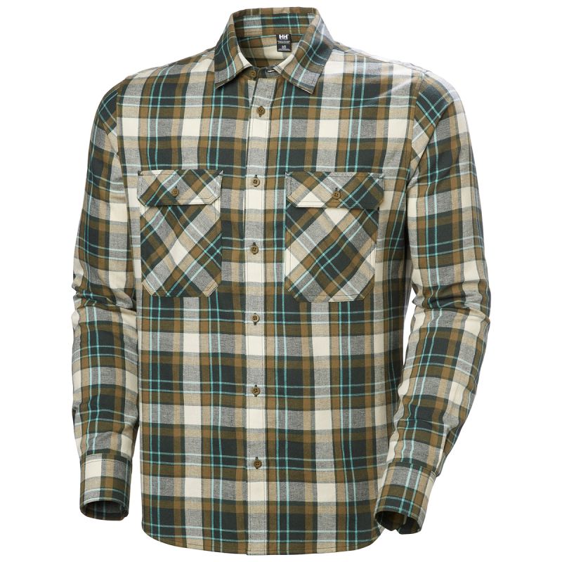Helly Hansen flannel shirt OKKA FLANNEL LS SHIRT 62731 418 Helly Hansen
