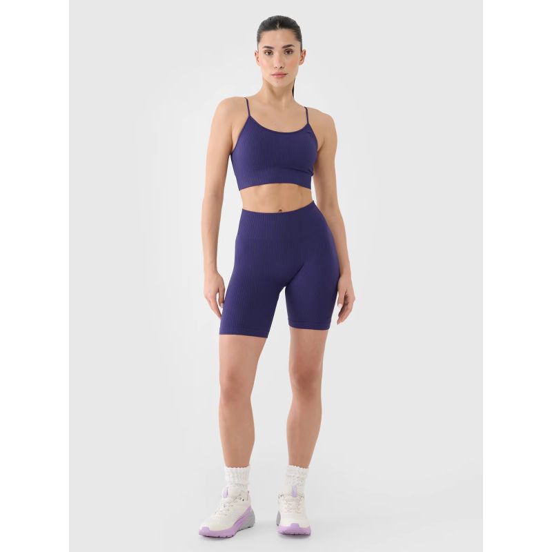 Women's seamless training cycling leggings 4F 4FWSS25TFSTF014-30S *Kategoria tymczasowa Your Sports Performance