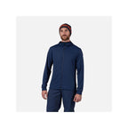 ROSSIGNOL Men's Mid Layer Stretch Hoodie Navy Blue