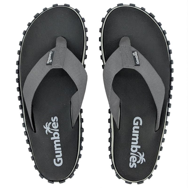 Gumbies - DUCKBILL unisex flip-flops - GREY