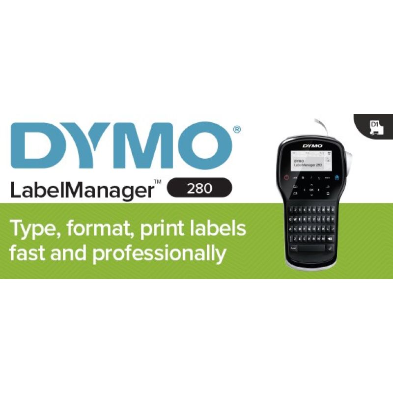 DYMO LABEL MANAGER 280 LABEL PRINTER Auto ID/Drukarki etykiet Your Sports Performance